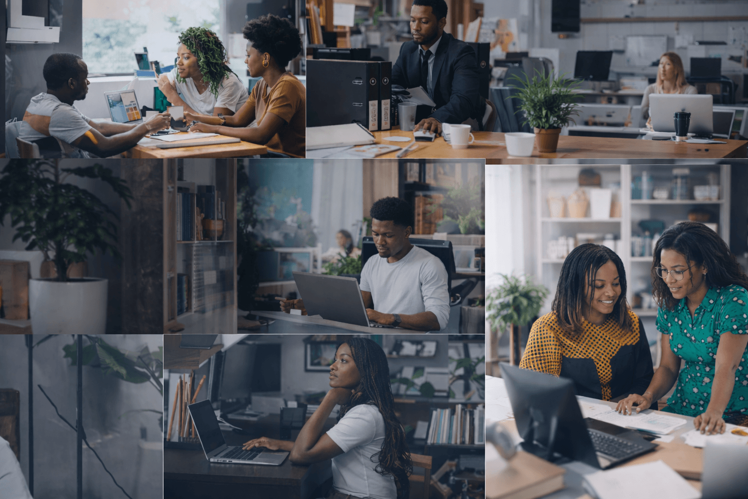 AfroInvestor collage